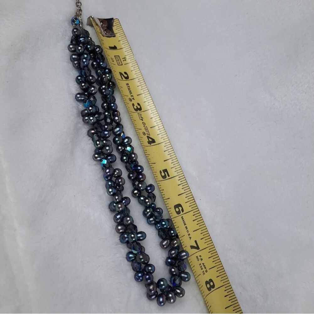 Freshwater Pearl Luminous Layered Necklace - Picture 7 of 8